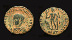Licinius II, Antioch Mint, Imperial Mantle with Jupiter reverse, Stunning!